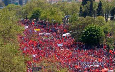 Tarihin en büyük mitingi